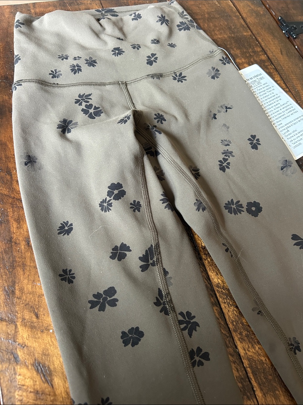 Lululemon Floral Print Leggings